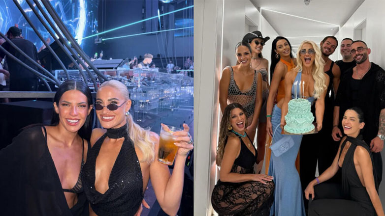 Μηνύματα οργής για την Ιωάννα Τούνη και την Στέλλα Πάσσαρη που διασκεδάζουν ενώ η Ελλάδα καίγεται