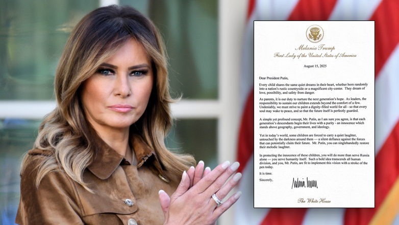 Η επιστολή της Μελάνια Τραμπ στον Πούτιν για τα παιδιά της Ουκρανίας
