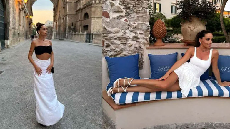 Μαρία Αντωνά: Τα νέα στιγμιότυπα από το ταξίδι της στη Σικελία με τον Γιώργο Λιάγκα