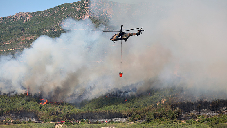 Νέα πυρκαγιά στην Τουρκία – Εκατοντάδες άνθρωποι απομακρύνονται από επτά χωριά