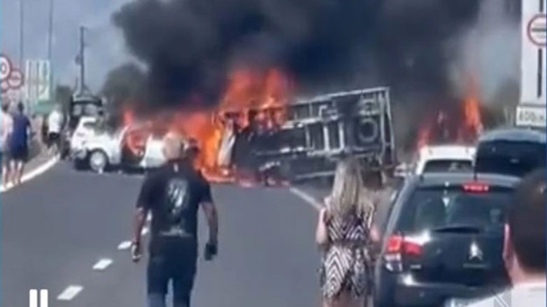 Τραγωδία στην Εγνατία: Επέστρεφαν από γαμήλιο γλέντι οι επιβάτες των Ι.Χ.