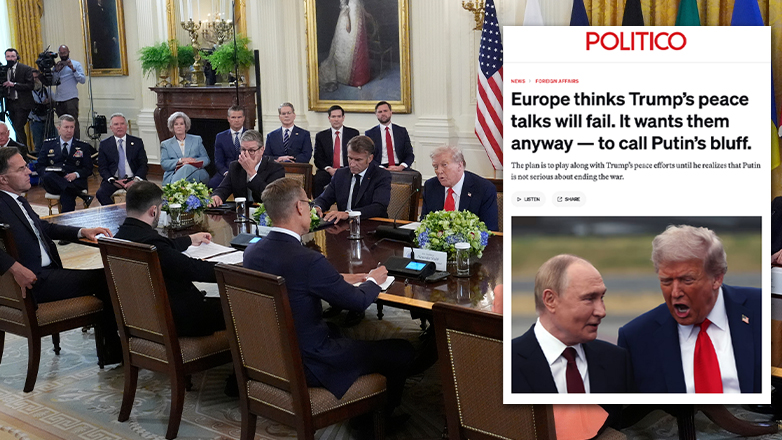 Politico: «Οι Ευρωπαίοι περιμένουν να αντιληφθεί ο Τραμπ την μπλόφα του Πούτιν»