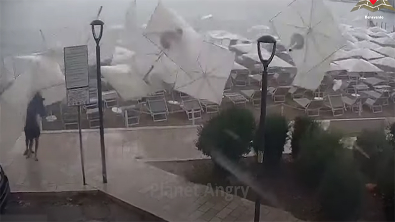 Ιταλία: Πλημμύρες και εκτεταμένες ζημιές από σφοδρή κακοκαιρία – Βίντεο