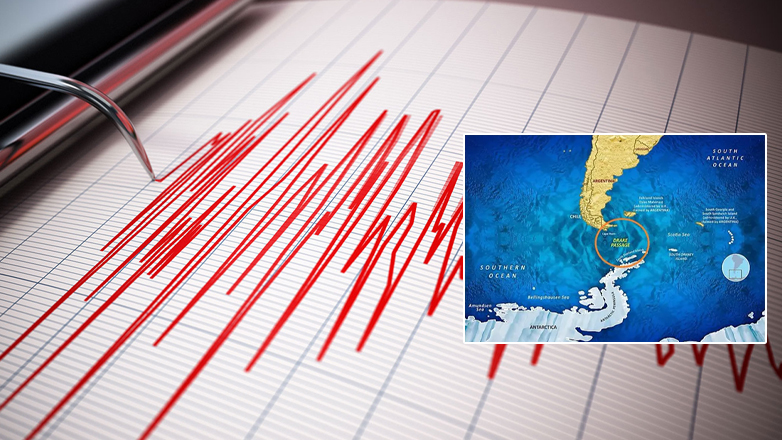 Ισχυρός σεισμός 7,5 Ρίχτερ μεταξύ Νότιας Αμερικής και Ανταρκτικής