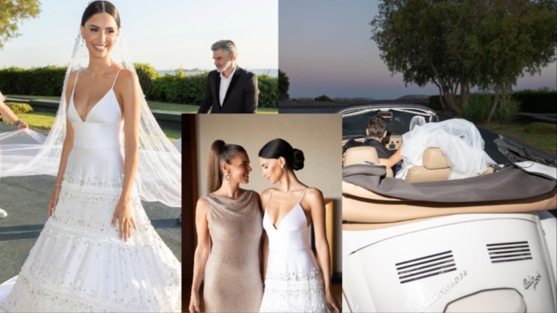 Αλεξάνδρα Νίκα: Ανέβασε για πρώτη φορά φωτογραφίες από τον γάμο της με τον Κωνσταντίνο Αργυρό