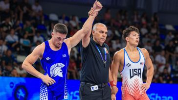 Το χάλκινο μετάλλιο στο Παγκόσμιο πρωτάθλημα Πάλης διεκδικεί ο Κολιτσόπουλος