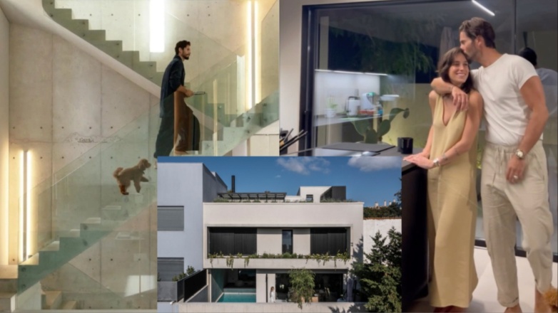 Γιώργος Καράβας – Ραφαέλλα Ψαρρού: Μέσα στη χλιδάτη βίλα τους στο Μαρούσι που βραβεύτηκε στα Grail Αwards