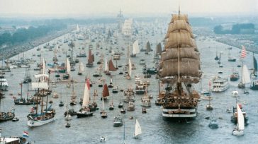 Άμστερνταμ: Η θεαματική γιορτή της ιστιοπλοΐας με τη συμμετοχή 800 ιστιοφόρων