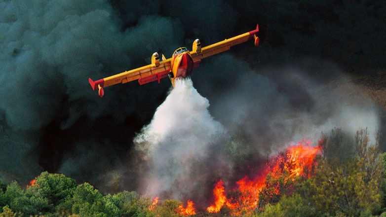 Κυκλοφοριακές ρυθμίσεις λόγω φωτιάς σε δασική έκταση στην Οινόη