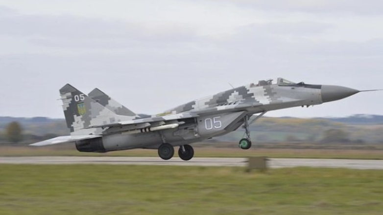 Ουκρανία: Μαχητικό MiG-29 συνετρίβη κατά την προσγείωση Ουκρανία: Μαχητικό MiG-29 συνετρίβη κατά την προσγείωση