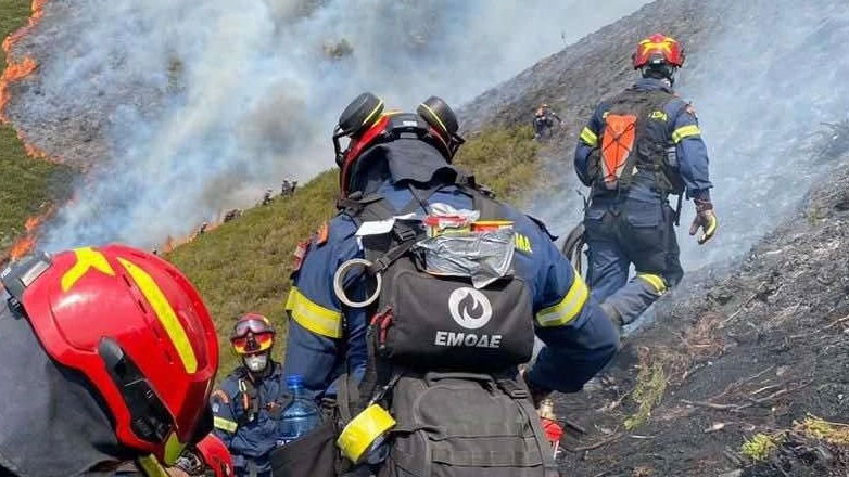 Έλληνες δασοκομάντος στη μάχη κατά των πυρκαγιών στην Ισπανία