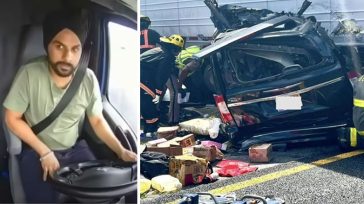 Έκανε παράνομη αναστροφή με νταλίκα και σκότωσε 3 ανθρώπους – Δείτε την απάθεια του (Βίντεο) 