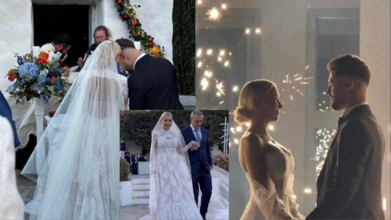 Fy: Παντρεύτηκε την εκλεκτή της καρδιάς του, Αλεξία Κεφαλά – Η γαμήλια τελετή, το εντυπωσιακό νυφικό και ο πρώτος χορός του ζευγαριού