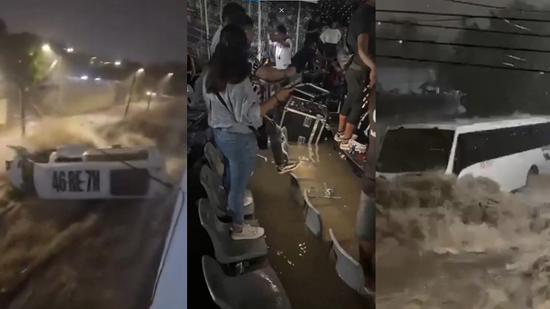 Κατακλυσμός στο Μεξικό – Δύο νεκροί από τις ισχυρές βροχοπτώσεις