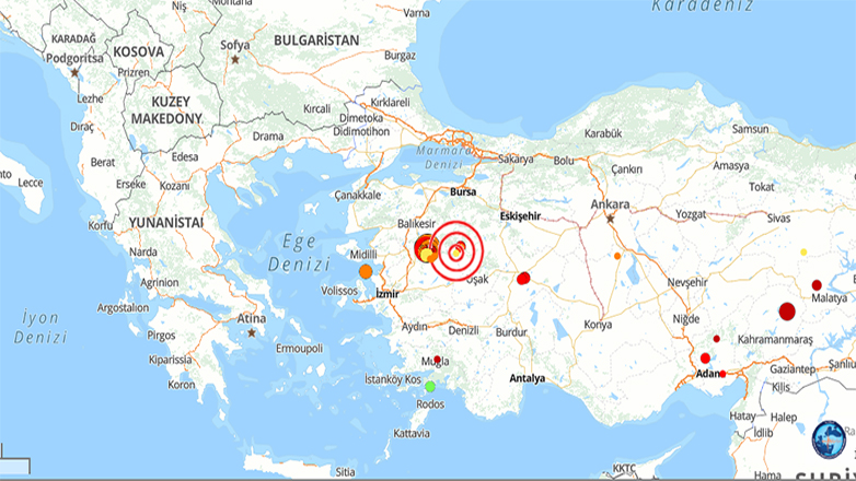 Τουρκία: Συνεχείς σεισμοί ως και άνω των 4 βαθμών της κλίμακας Ρίχτερ