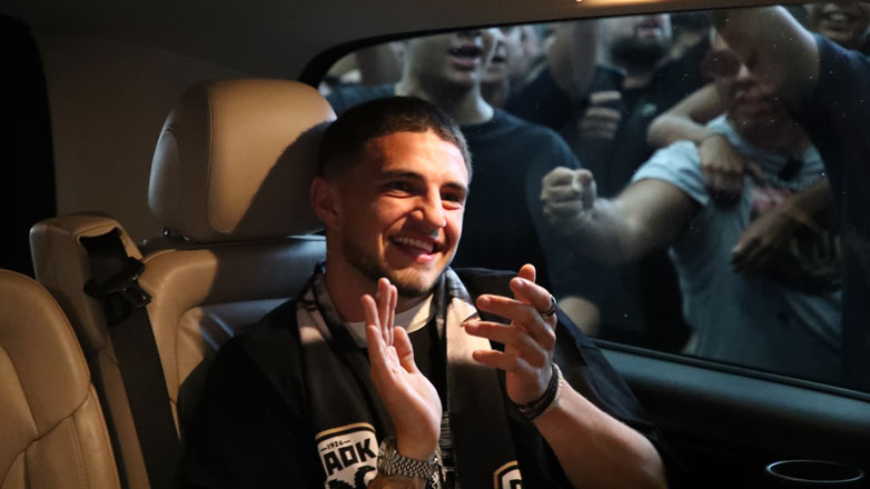 ΠΑΟΚ: «Τρέλα» για τον Ζαφείρη στο «Μακεδονία»