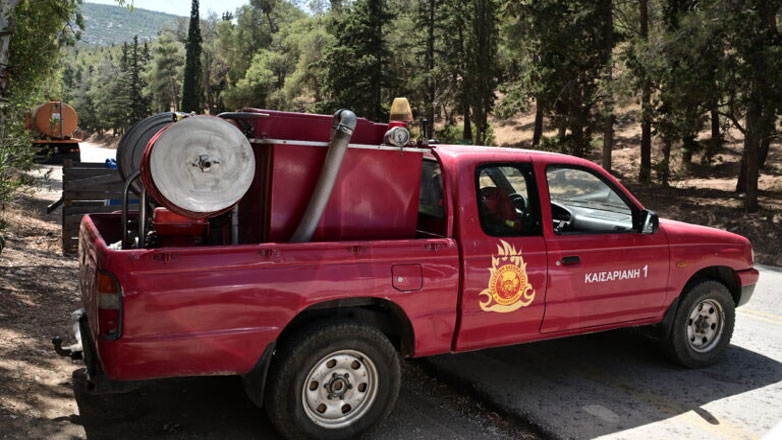 Φωτιά στο Μυρόφυλλο Τρικάλων