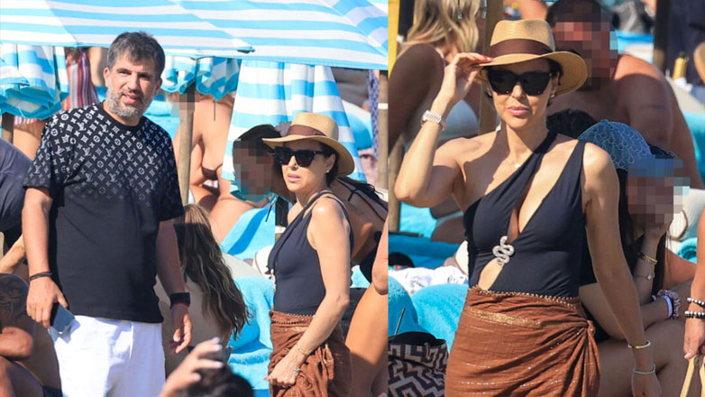 Σίσσυ Φειδά: Στη Μύκονο με τον σύντροφό της, Γιώργο Ανδρίτσο – Φωτογραφίες