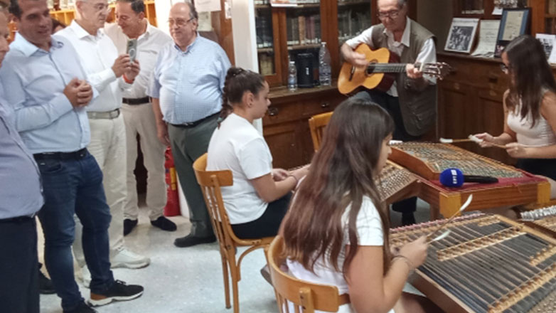 Μυτιλήνη: Σε εξέλιξη το έργο της επισκευής του θεάτρου του Αναγνωστηρίου στην Αγιάσο