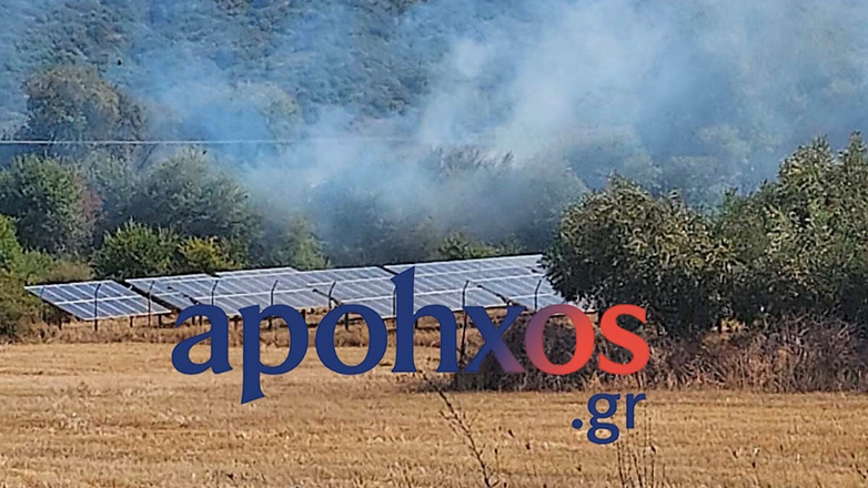 Φωτιά στην Εθνική οδό Διστόμου – Λιβαδειάς