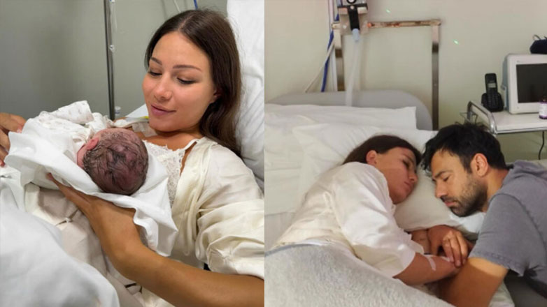 Ο Αντρέας Γεωργίου έγινε πατέρας για πρώτη φορά: Οι πρώτες φωτογραφίες από το μαιευτήριο