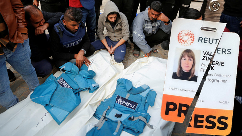 Έσκισε τη δημοσιογραφική της ταυτότητα καταγγέλλοντας το Reuters για ανοχή στις δολοφονίες δημοσιογράφων από το Ισραήλ