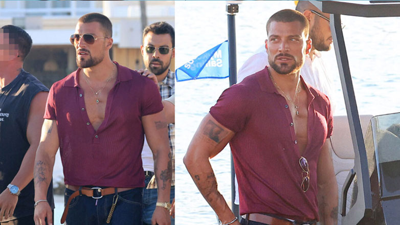 Simone Susinna: Στη Μύκονο ο κούκλος ηθοποιός από τη σειρά «365 Days»