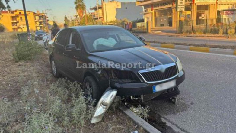 Λαμία: Τυφλώθηκε από τον ήλιο και καβάλησε το κράσπεδο