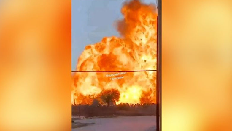 Καύκασος: Έκρηξη σε πρατήριο καυσίμων