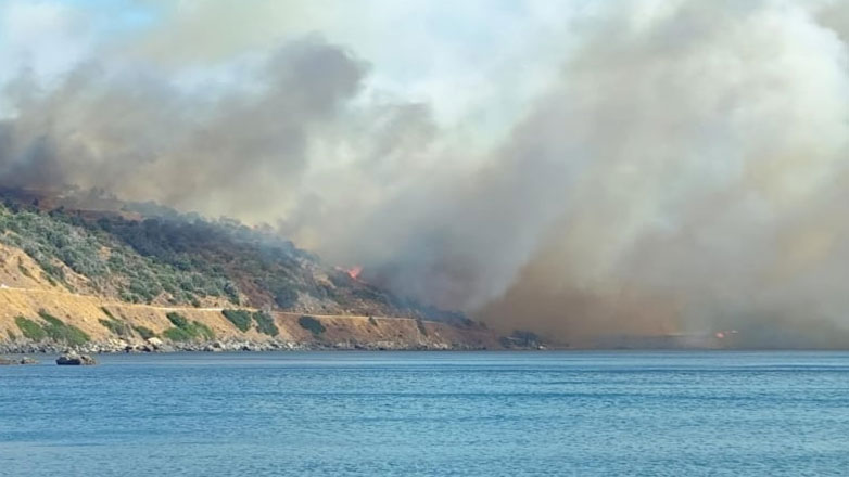 Λακωνία: Φωτιά σε εξέλιξη στην περιοχή του Γερολιμένα