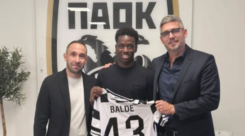 Στον ΠΑΟΚ έως το 2028 ο Μαχαμαντού Μπαλντέ