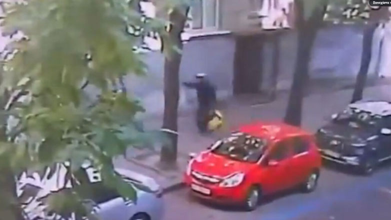 Η στιγμή της δολοφονίας του πρώην προέδρου της Ουκρανικής Βουλής