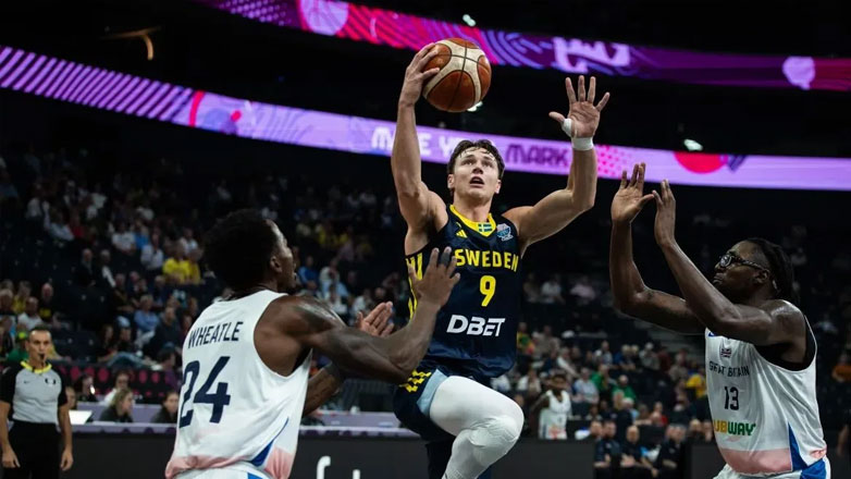 Ευρωμπάσκετ: «Βλέπει» πρόκριση στους «16» η Σουηδία, 78-59 τη Μεγάλη Βρετανία