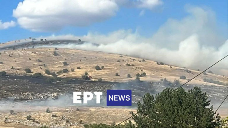 Δύο εστίες φωτιάς στην Κοζάνη – Βίντεο