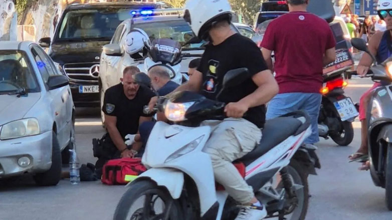 Σαντορίνη: Αστυνομικός έσωσε τη ζωή πολίτη