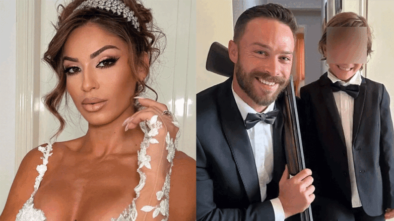 Νάταλι Κάτερ – Στέφανος Μιχαήλ: Η εντυπωσιακή νύφη και η αναχώρησή της για την εκκλησία με μουσικά όργανα