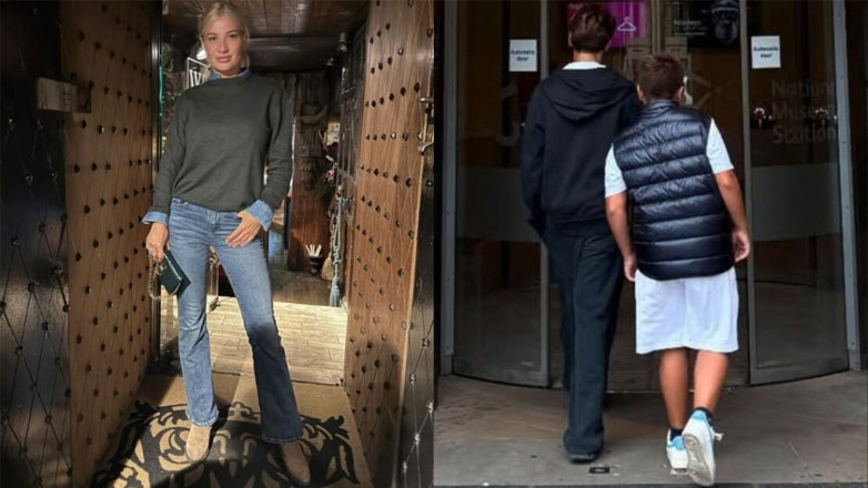 Φαίη Σκορδά: Ταξίδι στη Σκωτία μαζί με τους δύο γιους της λίγο πριν την πρεμιέρα του «Buongiorno»