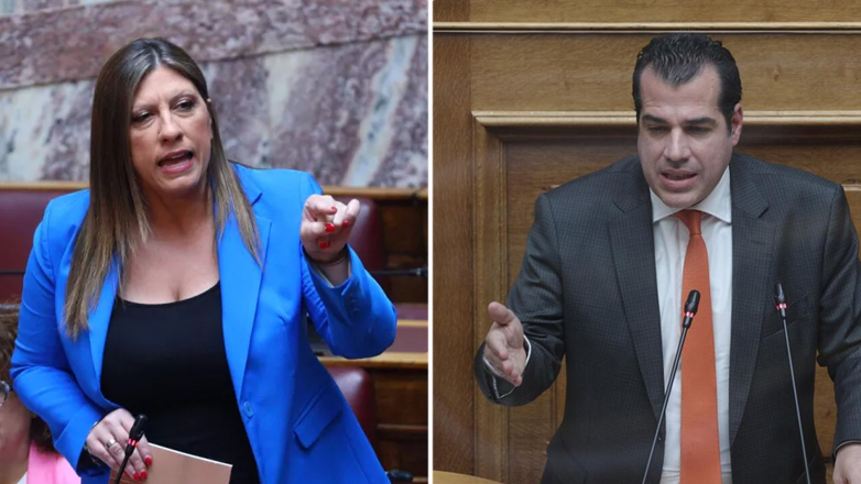 Βουλή: Αντιπαράθεση Πλεύρη – Κωνσταντοπούλου για υπεράσπιση αιτούντων άσυλο και ΟΠΕΚΕΠΕ