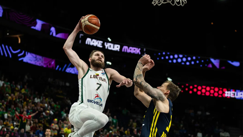 Ευρωμπάσκετ 2025: Nίκη-θρίλερ για τη Λιθουανία, 74-71 τη Σουηδία