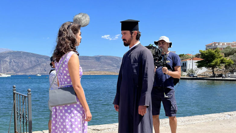 Άγιος Έρωτας: Φωτογραφίες από τα γυρίσματα του δεύτερου κύκλου στο όμορφο Γαλαξίδι!