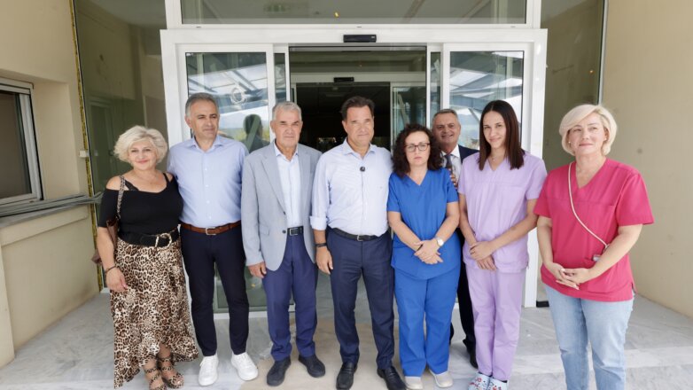 Επίσκεψη Άδ. Γεωργιάδη στα νοσοκομεία Σερρών και Κιλκίς