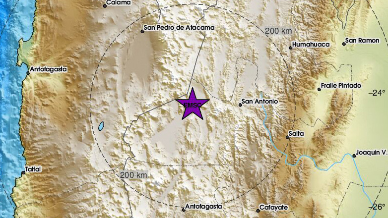 Σεισμός 5,8 Ρίχτερ στην Αργεντινή