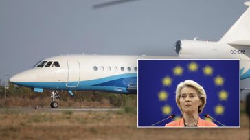 Φιάσκο η «παρενόχληση» του αεροπλάνου της Φον Ντερ Λάιεν