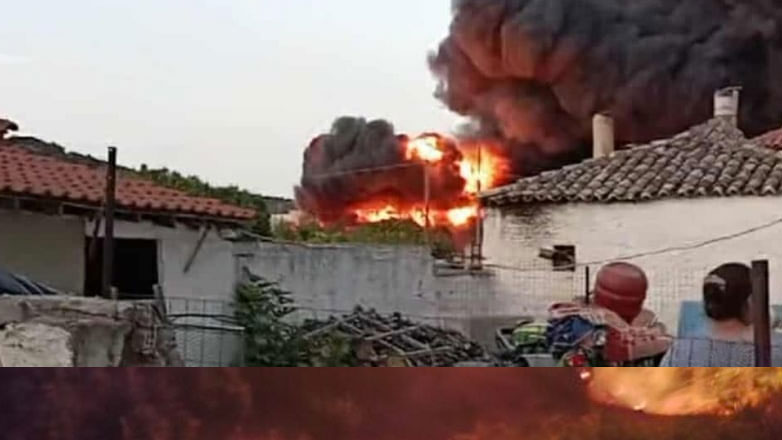 Χαλκιδική: Φωτιά σε ελαιοτριβείο – Ενεργοποιήθηκε το «112»