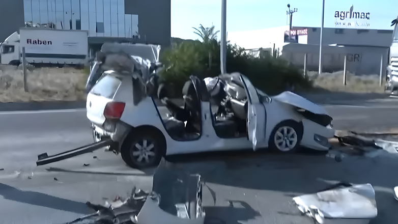 Σοκαριστικό τροχαίο στην Εγνατία Οδό, με έναν νεκρό και έναν σοβαρά τραυματία