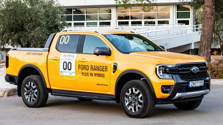 Ford Ranger Plug-In Hybrid: «Ανοίγει» το δρόμο στο φετινό PEMA Historic Acropolis Rally