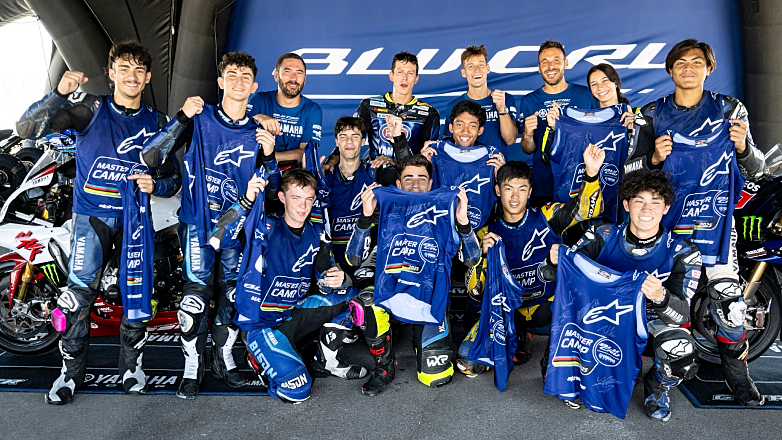 Quartararo, Locatelli και Arbolino στο φινάλε του Yamaha BLU CRU Master Camp