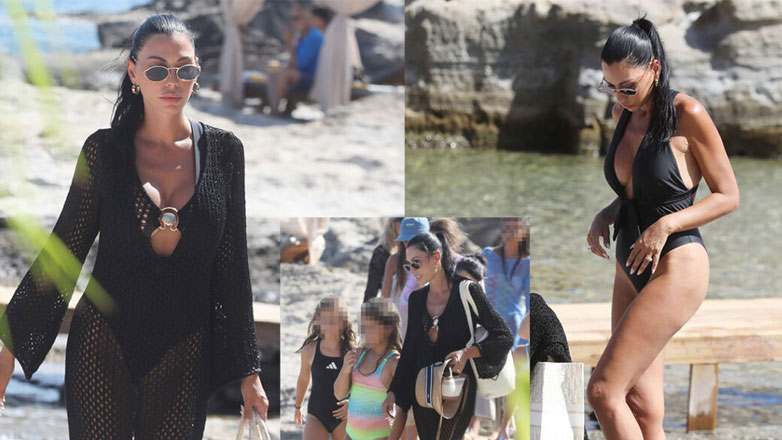Ιωάννα Μπούκη: Σε beach bar της Ρόδου με τις κόρες της – Η εντυπωσιακή σιλουέτα της μαγνήτισε τα βλέμματα!