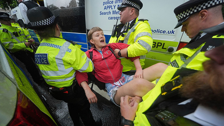 Βρετανία: Δεκάδες συλλήψεις υποστηρικτών της απαγορευμένης από την Κυβέρνηση οργάνωσης Palestine Action