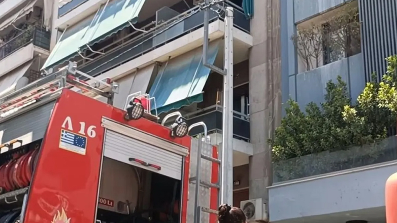 Φωτιά σε διαμέρισμα στην Αγία Παρασκευή